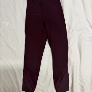 LULULEMON Wunder Under High-Rise Crop 23" Scallop
